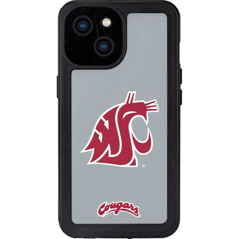 Washington State University WSU Cougars iPhone 15 Waterproof Case